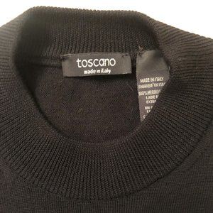 Mens TUSCANO Made in Italy Marino Wool Crewneck Pullover Sweater XL Soft CLASSY